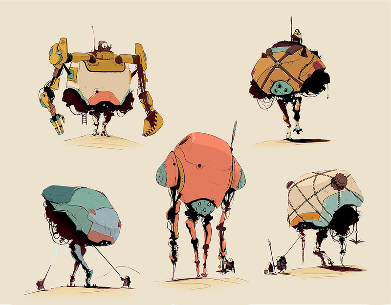 Illustration for article titled Nice Paintjob, Robots!